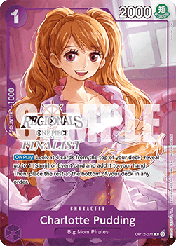 Charlotte Pudding (OP12-071) (V.2) FINALISTA