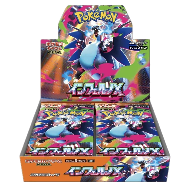 Caja Mega Inferno X Japanese Pokemon Card