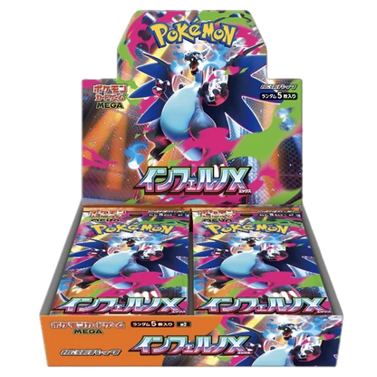 Caja Mega Inferno X Japanese Pokemon Card