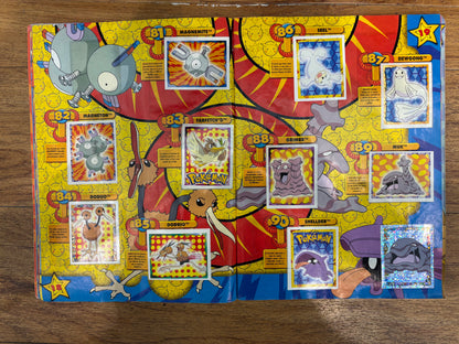 Sticker Album Pokemon 1999 Completo