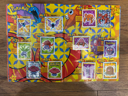 Sticker Album Pokemon 1999 Completo