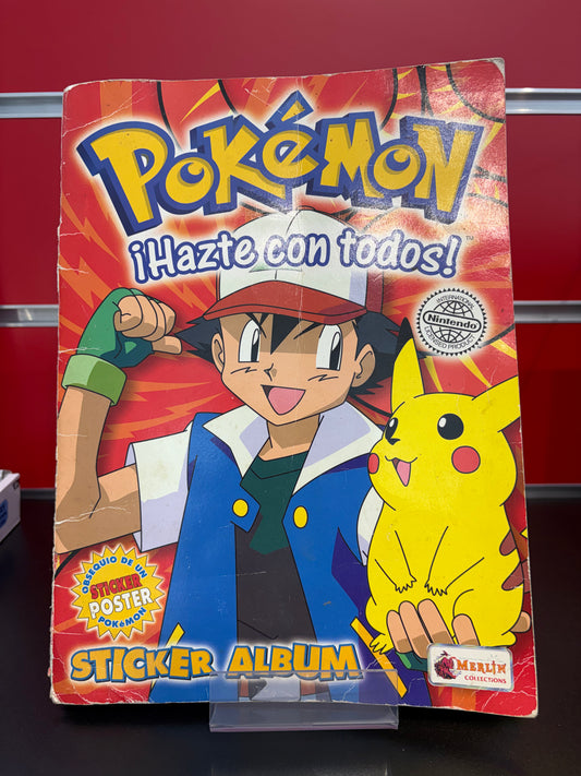 Sticker Album Pokemon 1999 Completo