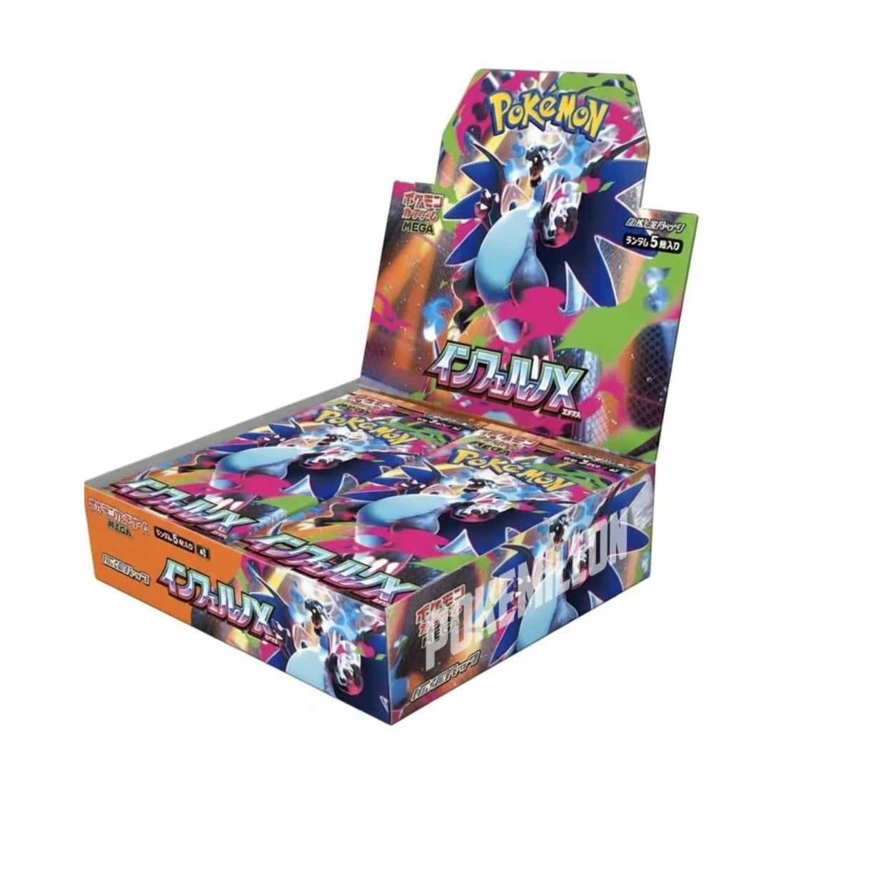 Caja Mega Inferno X Japanese Pokemon Card