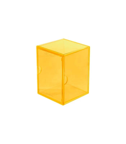 Caja de mazo para cartas Eclipse de 2 piezas Deck Box Lemon Yellow amarillo Ultra Pro