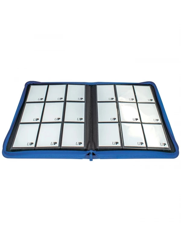 UP CARPETA 9 BOLSILLOS CREMALLERA BLUE