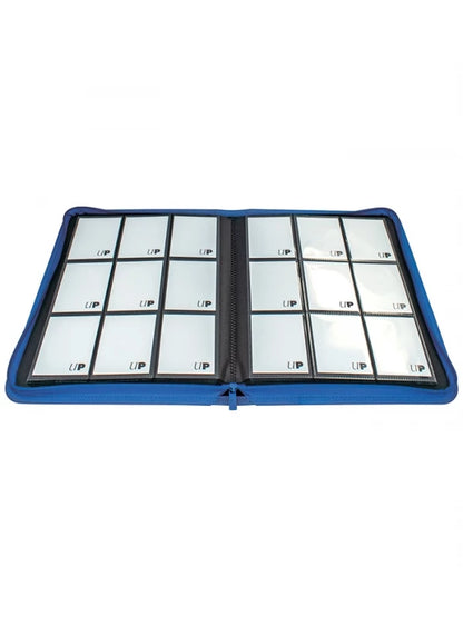 UP CARPETA 9 BOLSILLOS CREMALLERA BLUE