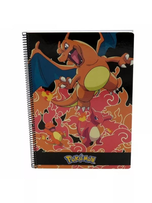 CUADERNO FOLIO 80 HOJAS POKÉMON - CHARMANDER CYP B