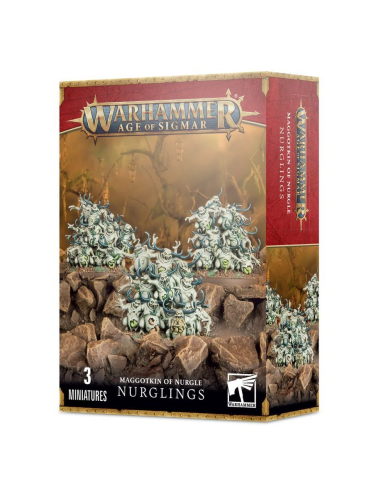 AOS- MAGGOTKIN OF NURGLE: NURGLINGS
