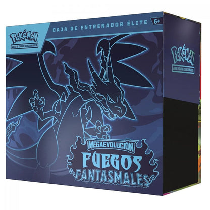 Caja de Entrenador Élite Pokemon Fuegos Fantasmales
