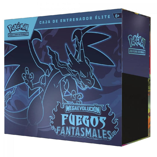 Caja de Entrenador Élite Pokemon Fuegos Fantasmales