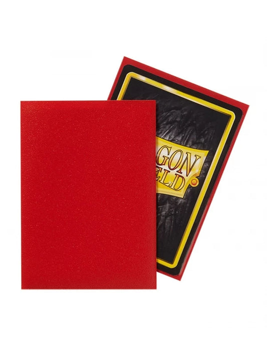 Fundas Standard Matte Crimson Rojo (100 fundas) D