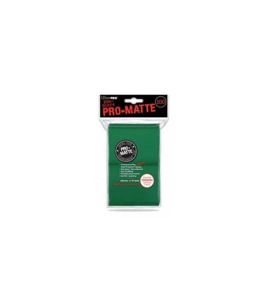 Fundas Standard Pro Matte Verde (100 fundas) Ultra