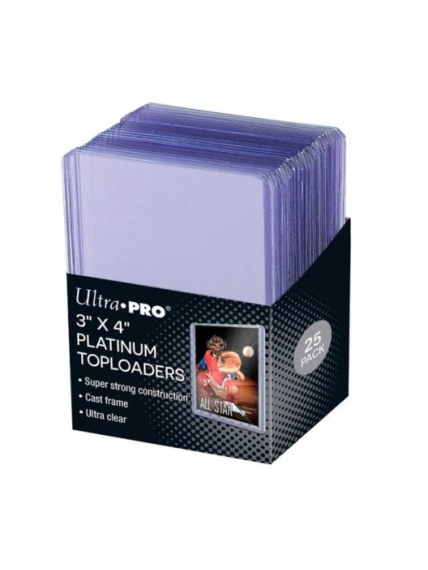 Fundas Standard Ultra Clear Platinum Toploader (25