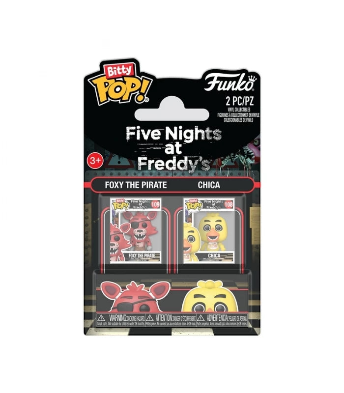 Funko Bitty POP! 2-Pack Foxy and Chica - Five Nigh
