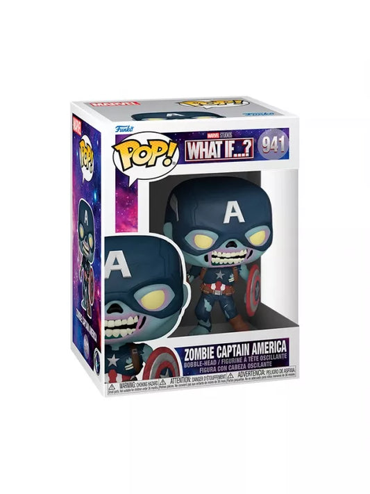 Funko POP! 941 What If - Zombie Captain America -