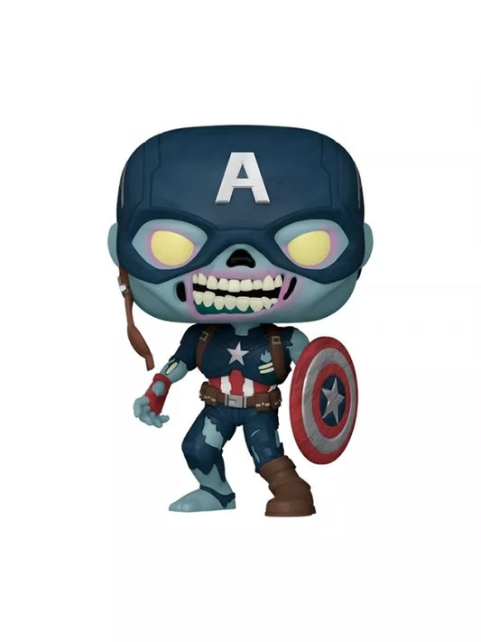 Funko POP! 941 What If - Zombie Captain America -