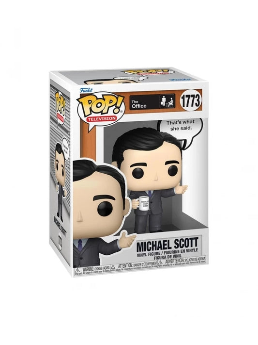 Funko POP! Vinyl Michael Scott (Thats what she sai