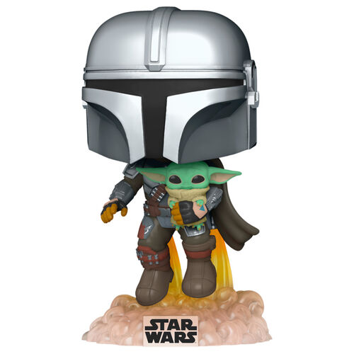 Funko POP! 402 Mandalorian Mando Flying