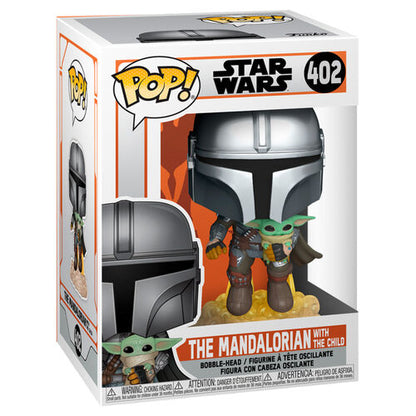 Funko POP! 402 Mandalorian Mando Flying