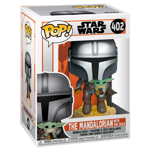 Funko POP! 402 Mandalorian Mando Flying