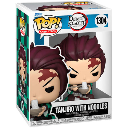 Funko POP! Vinyl Tanjiro w/Noodles Demon Slayer -