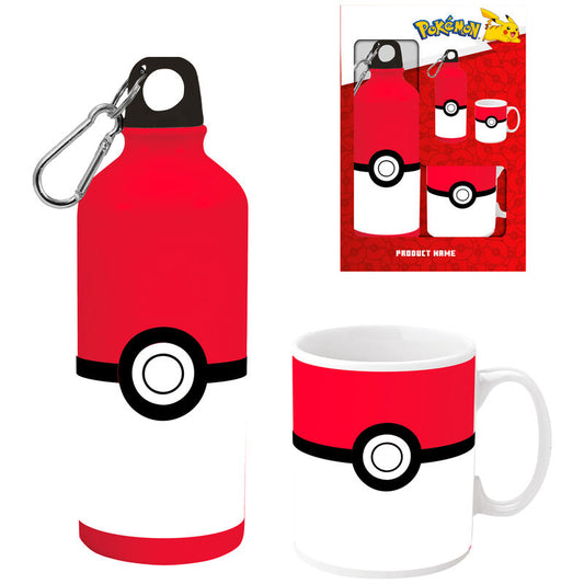 Set cantimplora + taza Pokemon