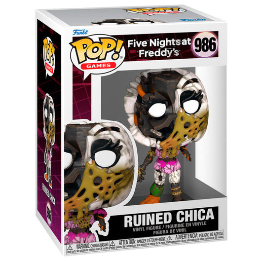 Funko Pop! Vinyl RUIN- Chica - Five Night at Fredd