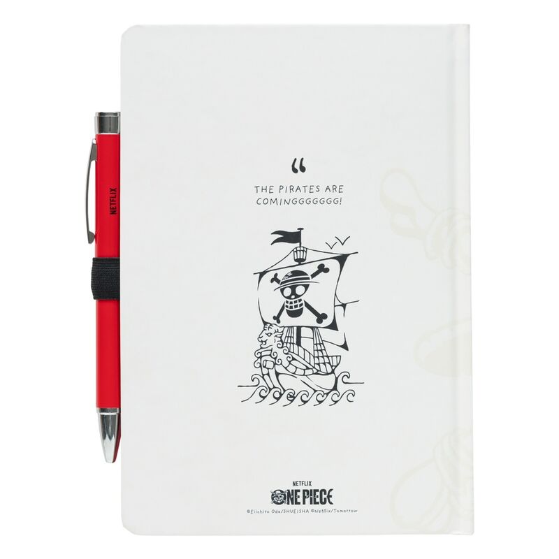 Cuaderno A5 premium boligrafo One Piece