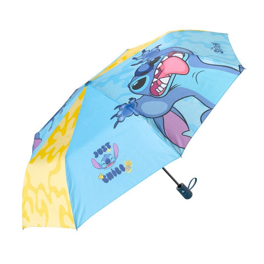 Paraguas plegable automatico Stitch