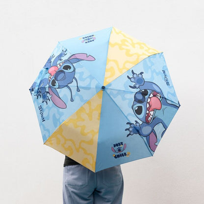 Paraguas plegable automatico Stitch
