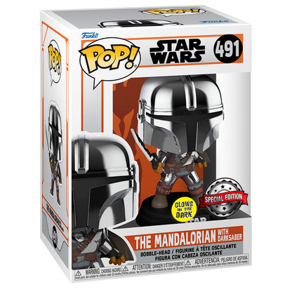 Funko Pop! Manda-MandoW/DrkSabr(GW/MT)