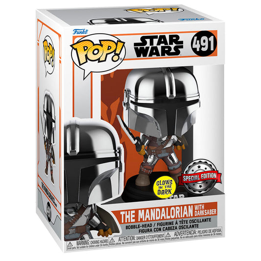 Funko Pop! Manda-MandoW/DrkSabr(GW/MT)