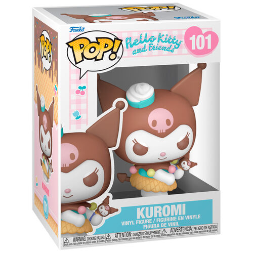 Funko Pop! Vinyl Kuromi with ice cream - Hello Kit