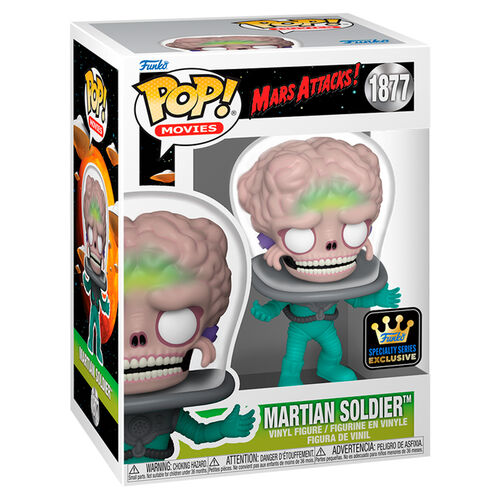 Figura POP Mars Attacks Martian Soldier