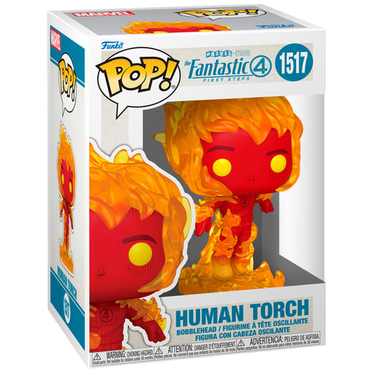 Figura POP Marvel Los 4 Fantasticos Antorcha Human