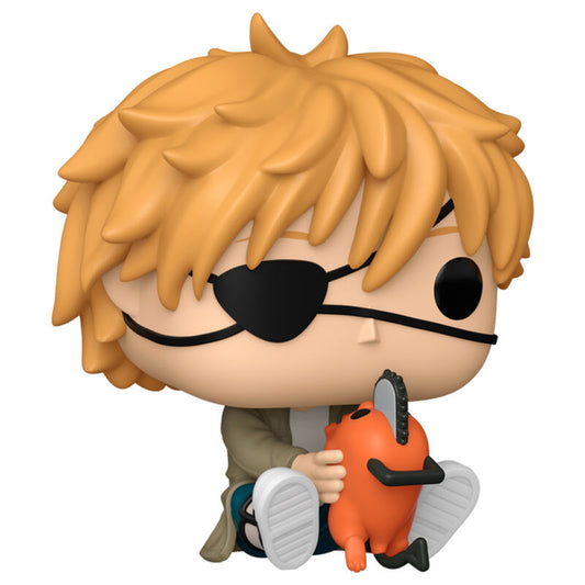 Funko POP! Vinyl Denji With Pochita - Chainsaw Man