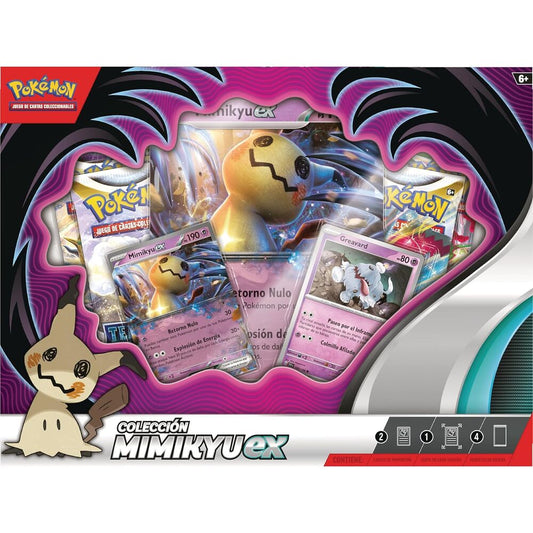 Blister cartas Mimikyu Ex Pokemon español