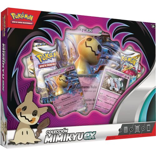 Blister cartas Mimikyu Ex Pokemon español