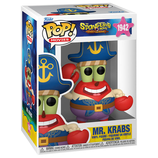 Funko POP! Vinyl Mr. Krabs (Pirate) - Bob Esponj