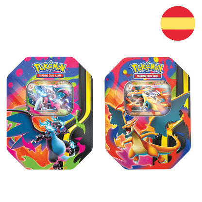 Lata Juego Cartas Coleccionables Spring ex Pokemon