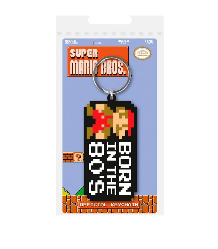 Llavero Super Mario BROS. (BORN IN THE 80S)