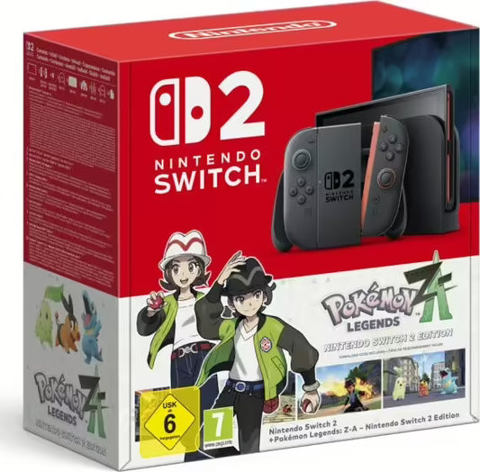 Consola Switch 2 + Pokemon. legends z-a