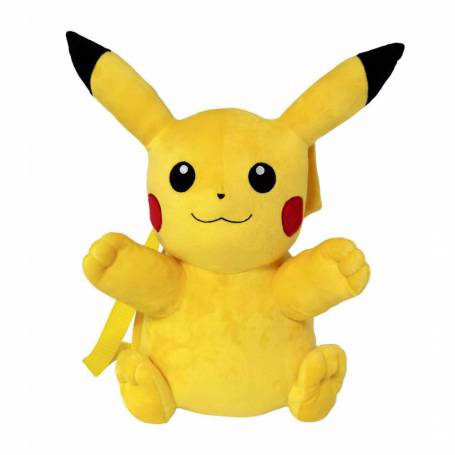Pokemon - Mochila - Peluche Pikachu