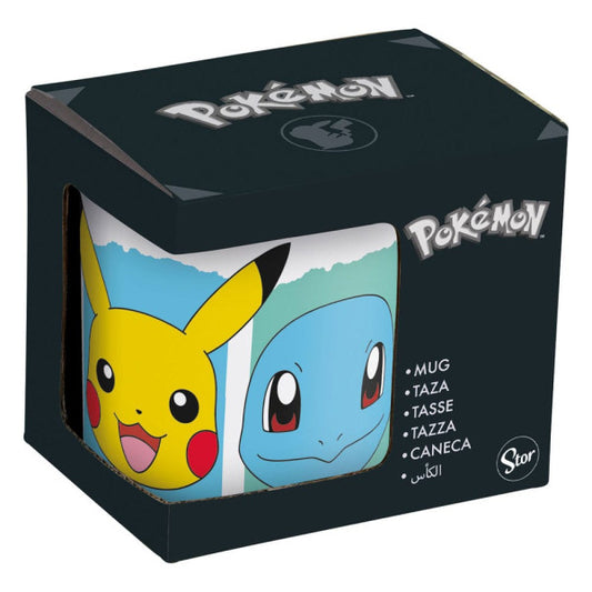 Taza de cerámica de 325 ml en caja regalo de Pokemon