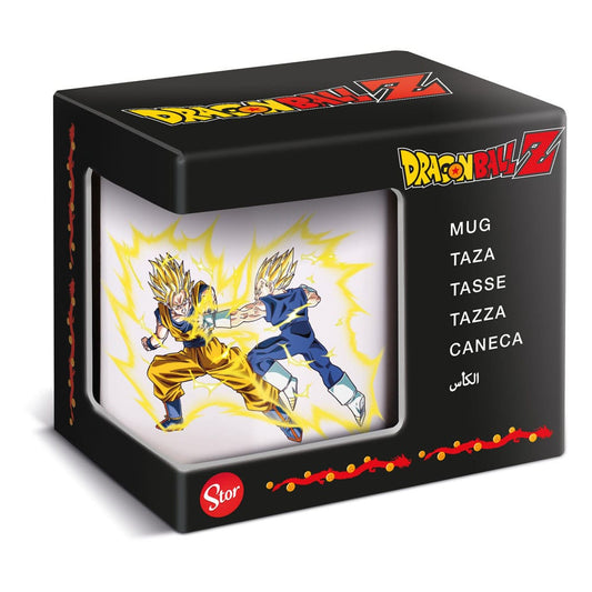 Taza cerámica 325ml Goku y Vegeta Fight DBZ
