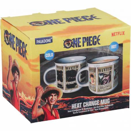 Taza Oogie One Piece de cerámica que brilla en la